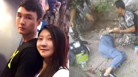 孕妇泰国坠崖案