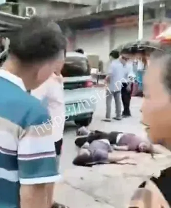 五菱宏光Mini压死人车祸